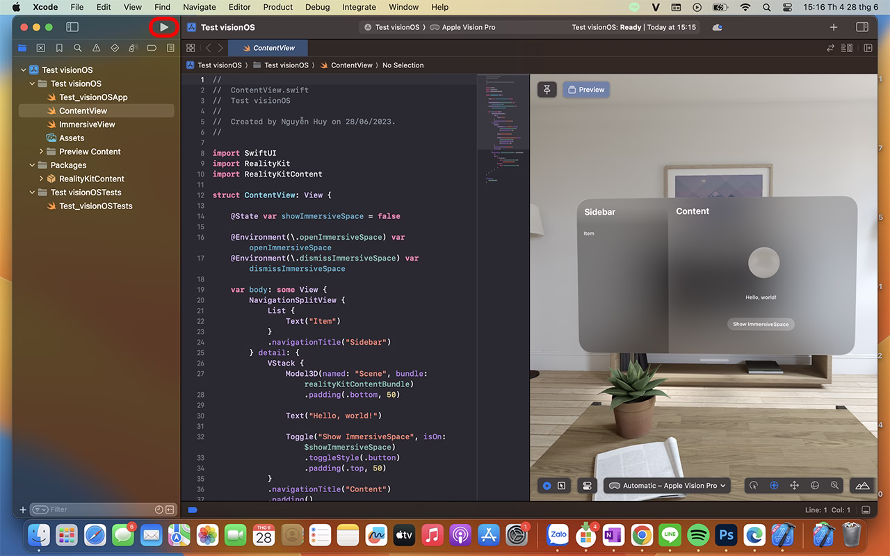 visionOS App Development Services in Dubai